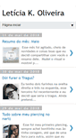 Mobile Screenshot of leticiakoliveira.com